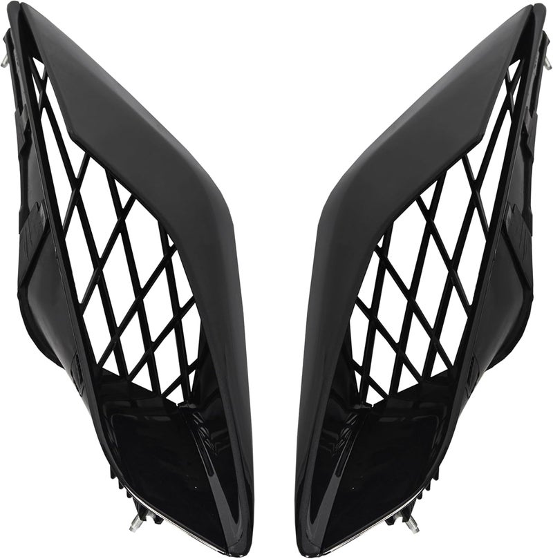 ALMULOO Rear Upper Quarter Panel Vents Compatible with 2014-2019 Chevrolet Corvette C7 Z06 Panel Scoops ABS Plastic - Image 2